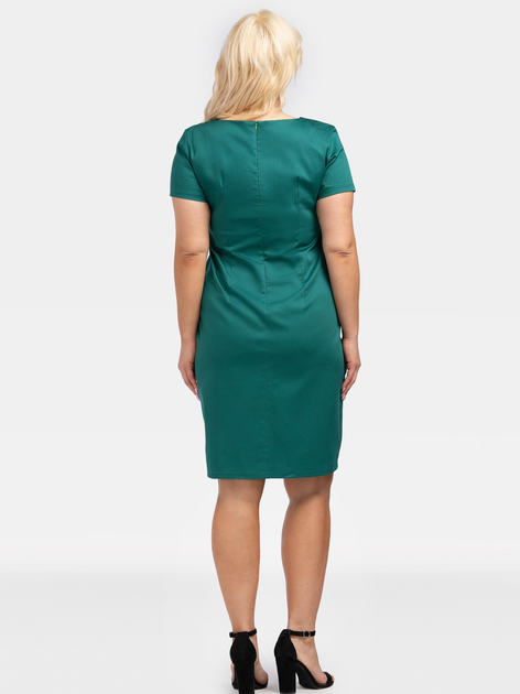 Плаття-футболка міді літнє жіноче Karko SC095 56 Зелене (5903676191360) - зображення 2