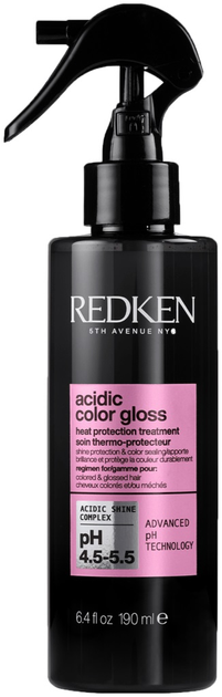 Spray do włosów Redken Acidic Color Gloss Protector Termico Sin Aclarado 200 ml (3474637174170) - obraz 1