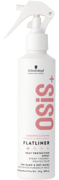 Спрей для волосся Schwarzkopf Professional Osis+ Flatliner термозахисний 200 мл (4045787999570) - зображення 1