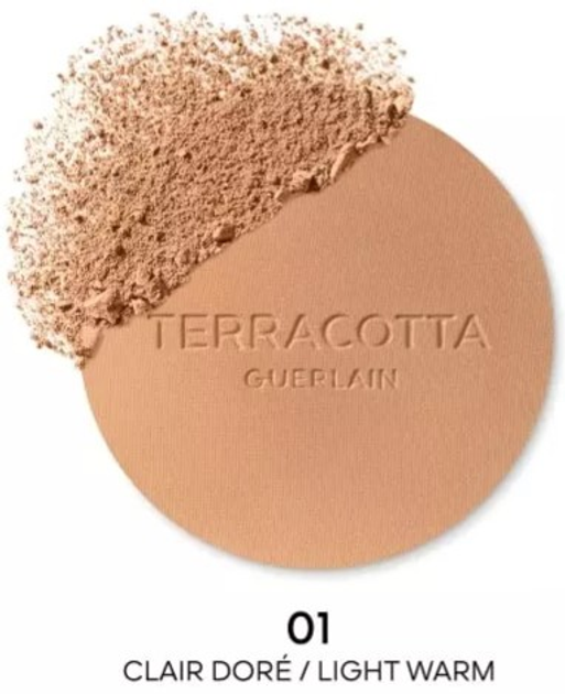 Пудра для обличчя Guerlain Terracotta The Bronzing Powder Refill 01-Light Warm 8.5 г (3346470440432) - зображення 2