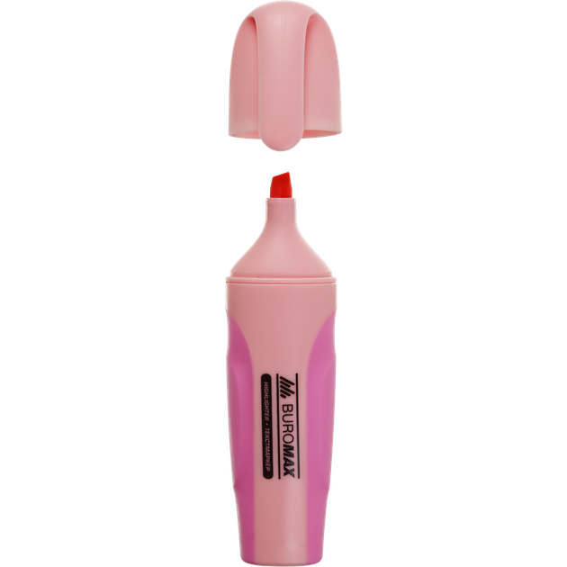 Маркер текстовиділювач Buromax Pastel зефірний (BM.8905-43) - Фото 1 Маркер текстовиділювач Buromax Pastel зефірний (BM.8905-43) - изображение 1