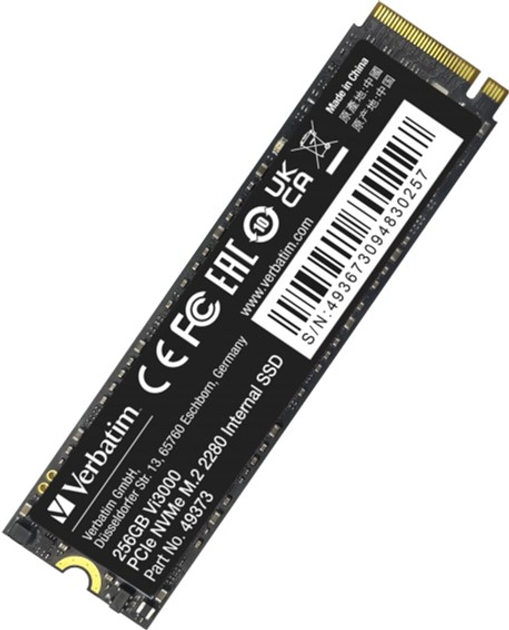 SSD диск Verbatim Vi3000 256GB M.2 2280 NVMe PCIe 3.0 x4 3D NAND TLC (0023942493730) - зображення 2