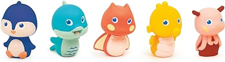 Zestaw do zabawy w kąpieli Ludi Bath book and Finger figures (LU40018) (3550833400180) - obraz 3
