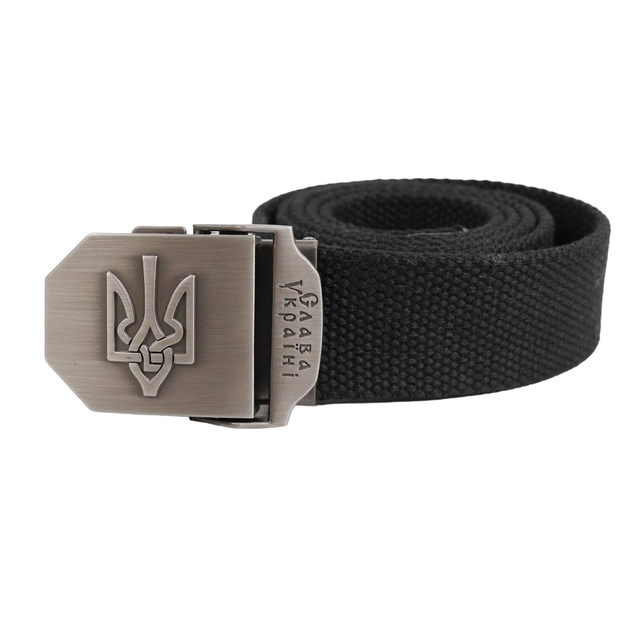 Ремень тактический Слава Украина Tactical Belt TY-6663 Черный - изображение 1