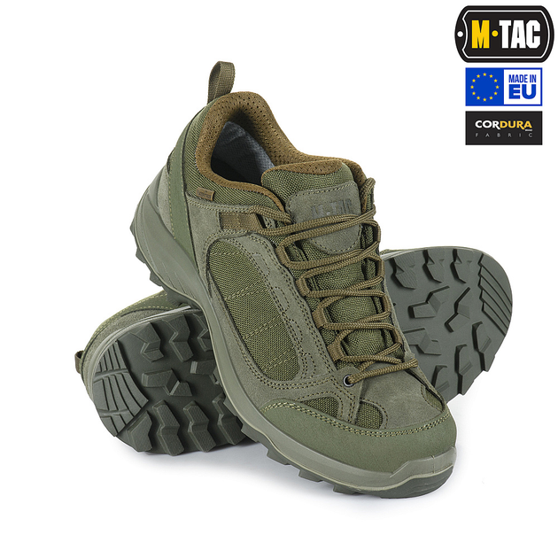 Кроссовки M-Tac тактические демисезонные Ranger Green 40 - изображение 1