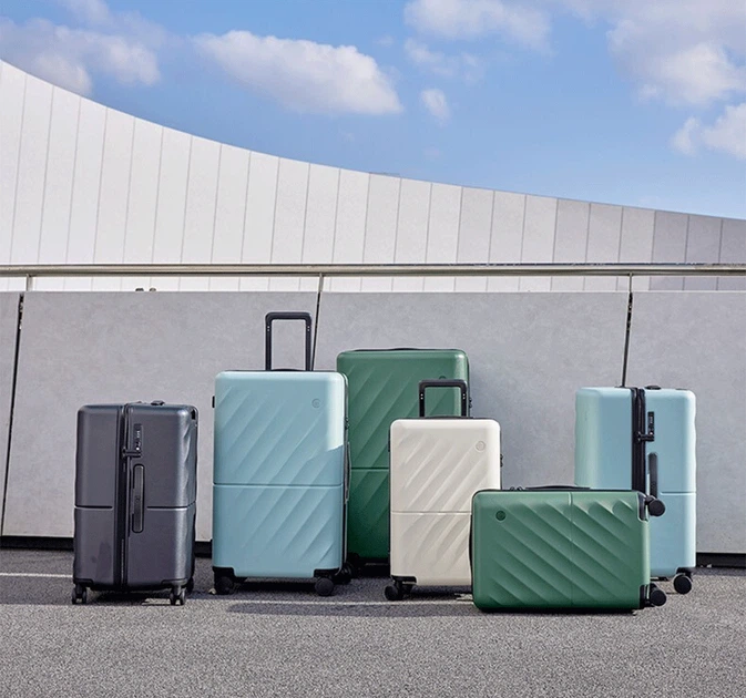 Чемодан Xiaomi Ninetygo Ripple Luggage 29' 116 л Белый (6941413222327) - изображение 7