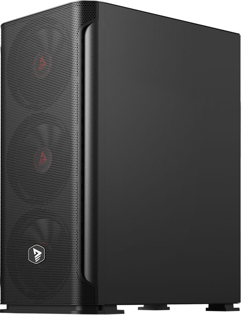Obudowa Savio Shadow X2 Case Mesh Black - obraz 4