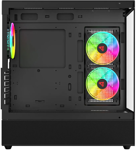 Корпус Savio SIGMA X1 Black - зображення 6