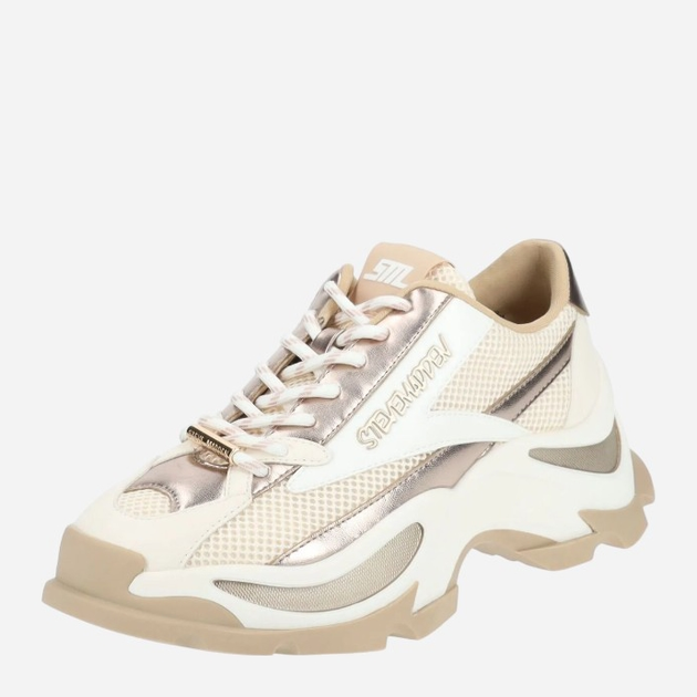 Sneakersy damskie Steve Madden Zoomz SM11002327 37 Beżowe (8720857334180) - obraz 4