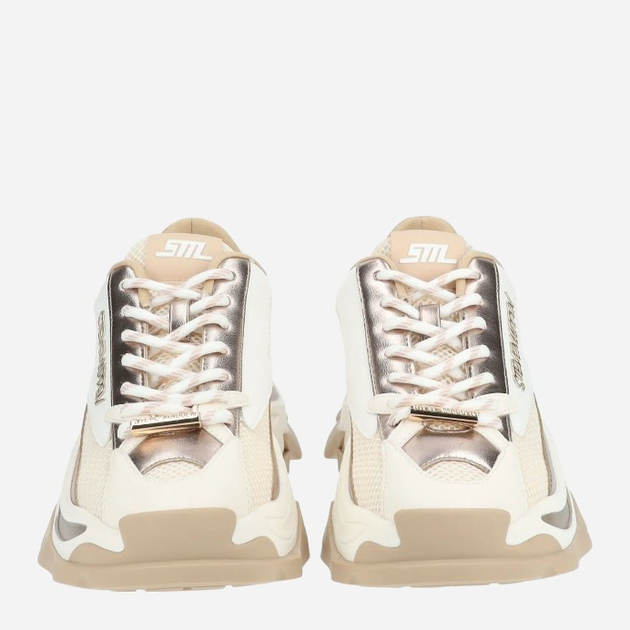 Жіночі снікери Steve Madden Zoomz SM11002327 41 Бежеві (8720857334227) - зображення 5