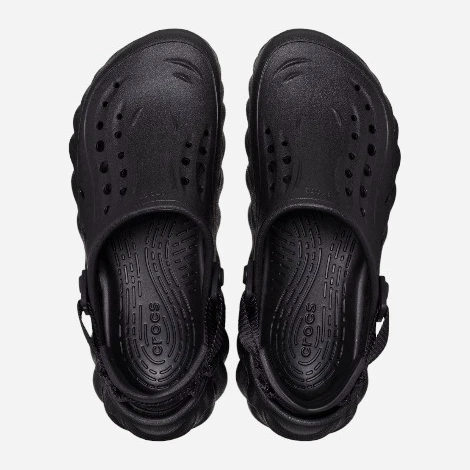 Жіночі крокси Crocs X Echo Clog 207937-BLK 38-39 Чорні (196265305452) - зображення 7
