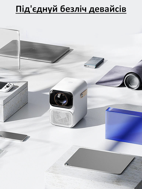 Проектор Xiaomi Wanbo T6 Max White Full HD LED Android с