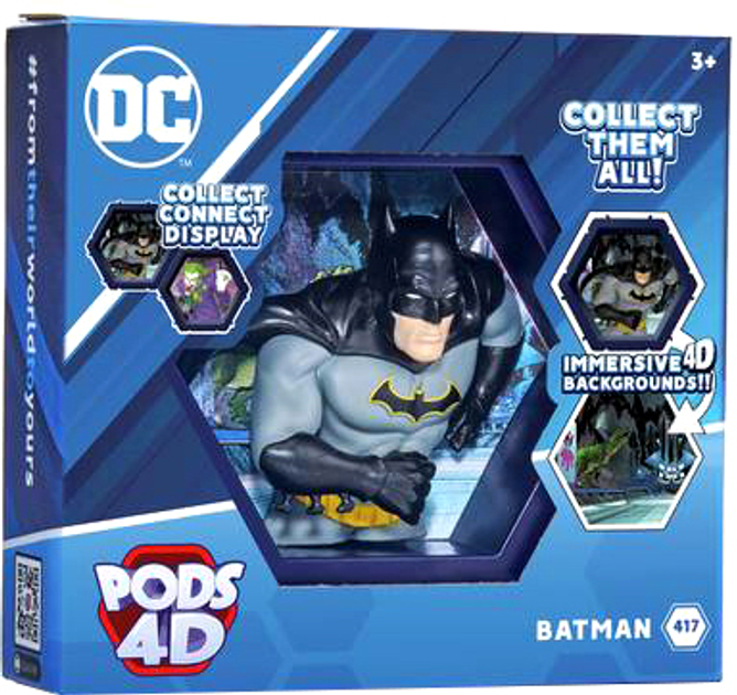 Figurka WOW Pods 4D DC Batman 12 x 10.2 cm (5055394026728) - obraz 1