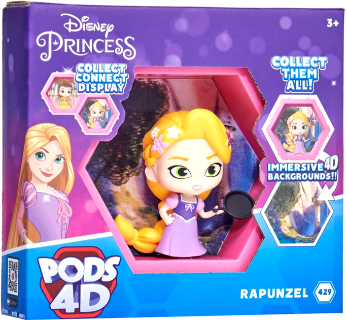 Фігурка WOW Pods 4D Disney Princess Rapunzel 12 x 10.2 см (5055394026094) - зображення 1