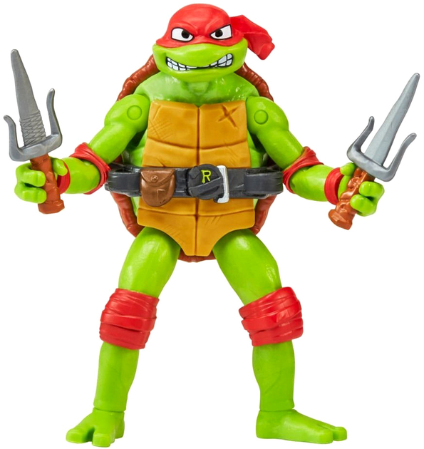 Фігурка Nickelodeon Turtles Mutant Meyhem Basic Raphael з аксесуарами 10 см (0043377832843) - зображення 2