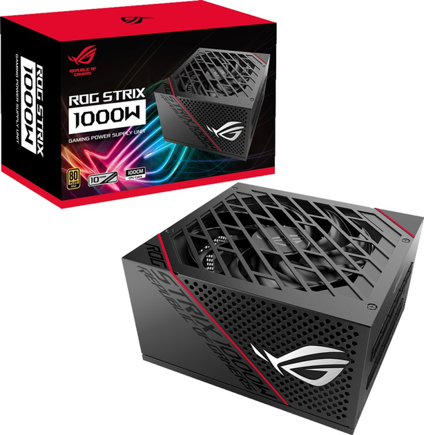 Zasilacz ASUS ROG Strix 80 Plus Gold 1000W (ROG-STRIX-1000G) - obraz 9