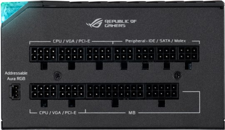 Zasilacz ASUS ROG Thor Platinum II 80 Plus Platinum 850W (90YE00L2-B0NA00) - obraz 12