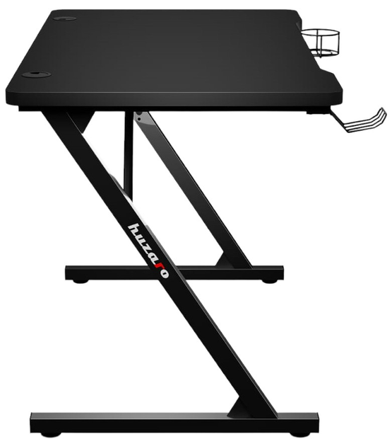 Biurko gamingowe Huzaro Hero 1.8 Black - obraz 4