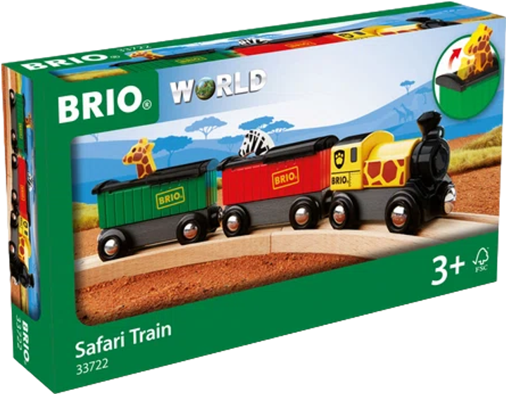 Поїзд Ravensburger Brio Safari (7312350337228) - зображення 1