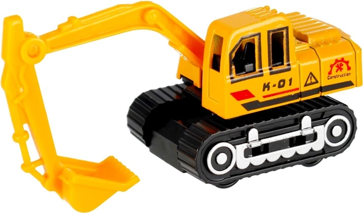 Заправна станція Mega Creative Engineering з будівельною технікою та аксесуарами (5904335848335) - зображення 3