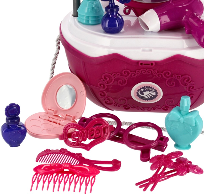 Toaletka Mega Creative 4 in 1 Surprise Princess Dressing Travel Storage Series 31 elementow (5908275114666) - obraz 13
