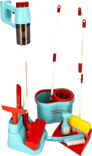 Zestaw do sprzątania Mega Creative Cleaning Kit 501145 (5904335846430) - obraz 5