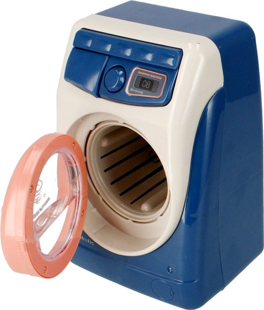 Zestaw do zabawy Mega Creative Appliance Pralka + Żelazko + Deska do prasowania + Kosz na bieliznę + Wieszaki + Odkurzacz (5904335844641) - obraz 4