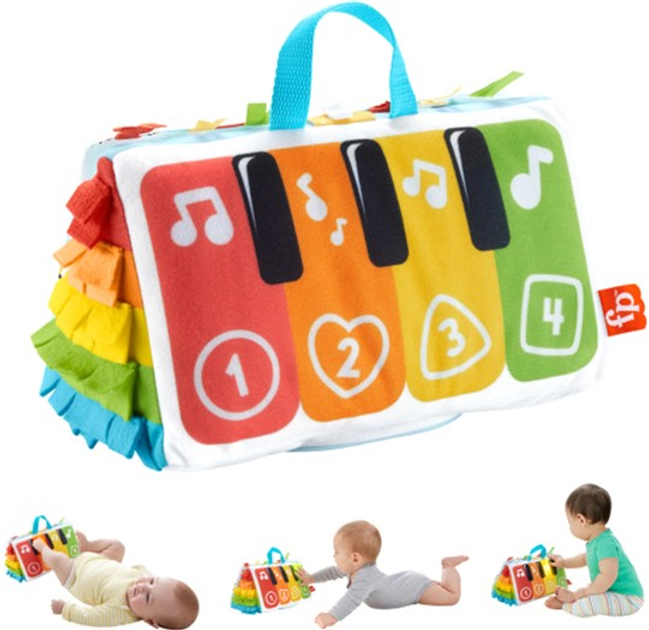 Музична іграшка Fisher Price Kick & Play Piano Kissen (0194735138036) - зображення 3