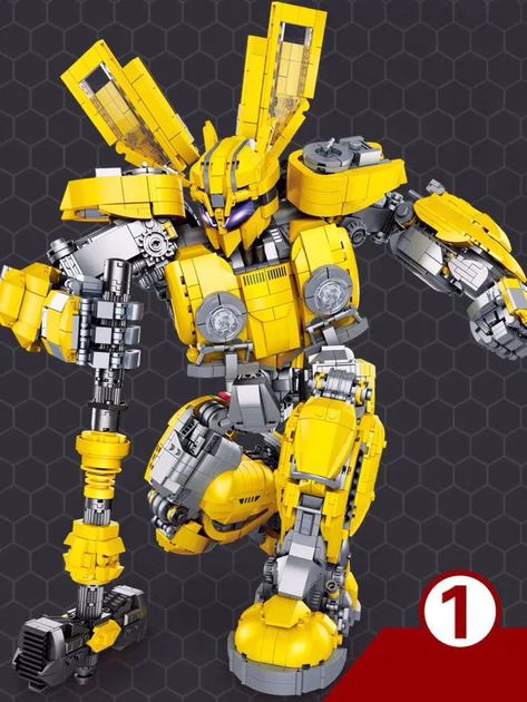 Конструктор Transformers Bubmebee Автобот Бамблбі - 3579 деталей - Фото 3 Конструктор Transformers Bubmebee Автобот Бамблбі - 3579 деталей - зображення 3