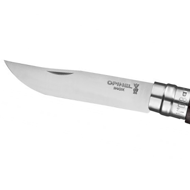 Нож складной Opinel №8 Trekking (длина: 195мм, лезвие: 85мм), коричневый - изображение 2