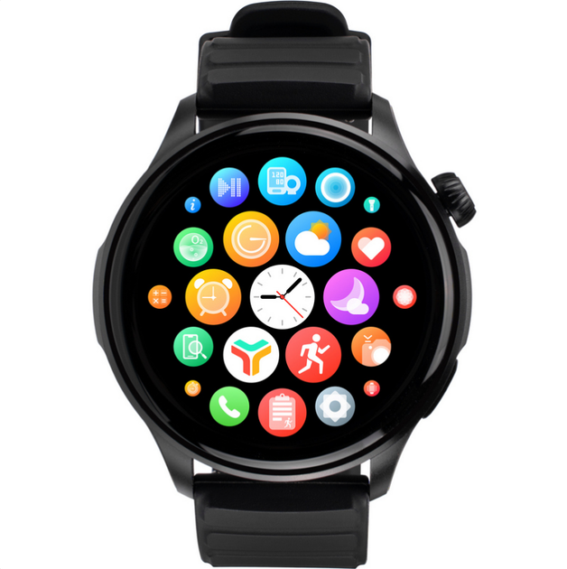 Смарт часы Gelius Amazwatch GT3 GP-SW010 (Incredible series) Black - Фото 6 Смарт часы Gelius Amazwatch GT3 GP-SW010 (Incredible series) Black - изображение 6