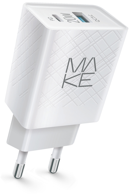 Зарядное устройство MAKE 20W PD+QC White (MCW-324PWH) – фото, отзывы ...