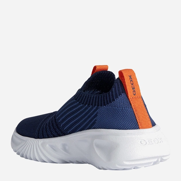 Sneakersy chłopięce Geox J35DZD06K50-C0659 31 Granatowy/Pomarańczowy (8056206069541) - obraz 3