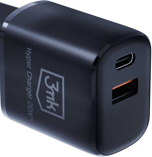 Ładowarka sieciowa 3MK Hyper Charger 20W Black (5903108541251) - obraz 5