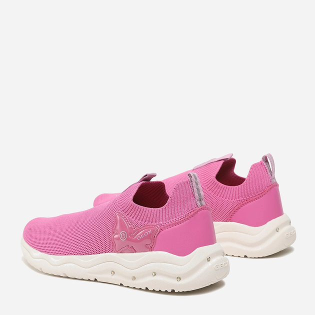 Buty sportowe dla dziewczynki Geox J35GUB06KBC-C8230 36 Różowe (8056206077089) - obraz 4