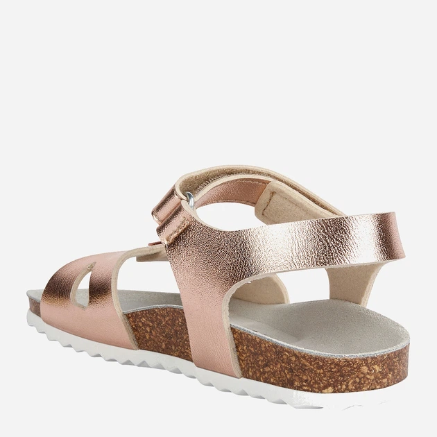 Дитячі сандалії для дівчинки Geox J028MC0003V-C8124 32 Золотисті (8050036975164) - зображення 3