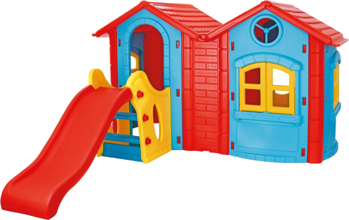 Гірка Woopie Будиночок для дитячого майданчика 123 см (5904326946705) - зображення 1