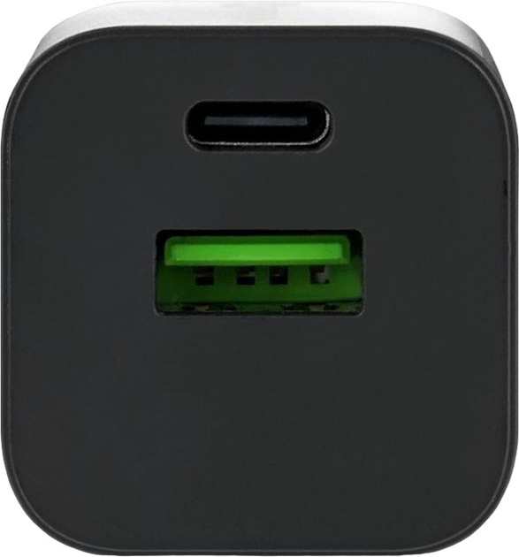Мережевий зарядний пристрій everActive GaN SC-390QB 30W Black - зображення 2