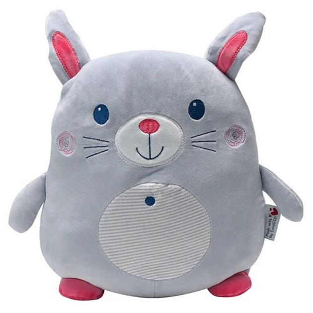 Іграшка для дітей InnoGIO GIOPlush GIO Rabbit Gray Cuddly GIO-822 (5903317816638) - зображення 1