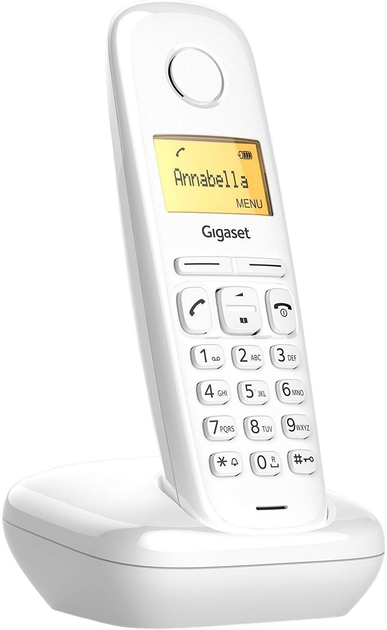 Telefon stacjonarny Gigaset A270 White (S30852-H2812-D202) - obraz 2