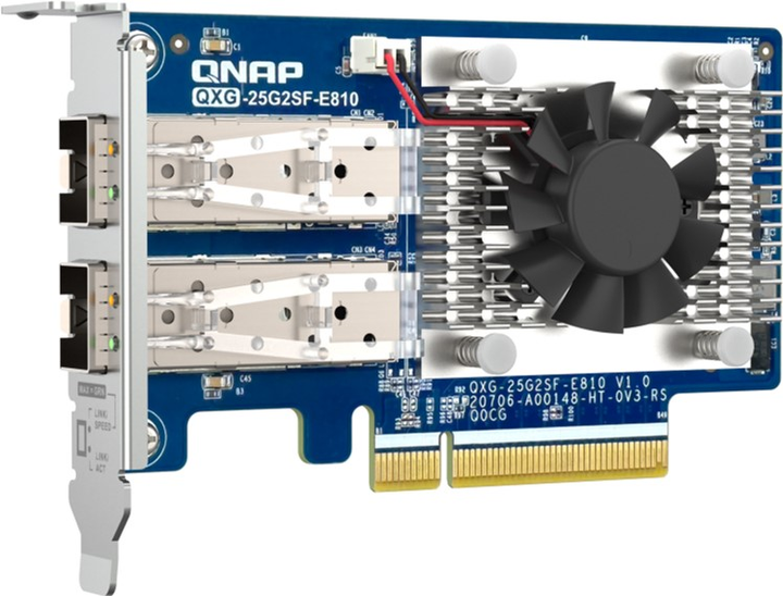 Adapter sieciowy QNAP QXG-25G2SF-E810 (4711103084236) - obraz 1
