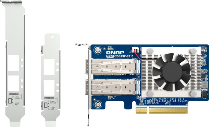 Adapter sieciowy QNAP QXG-25G2SF-E810 (4711103084236) - obraz 6