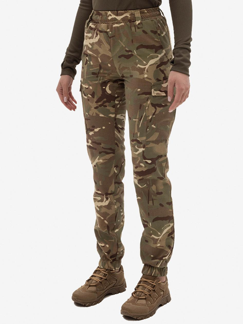 Тактичні військові штани D-TAC Карго мультикам для жінок 56, 188 - изображение 1