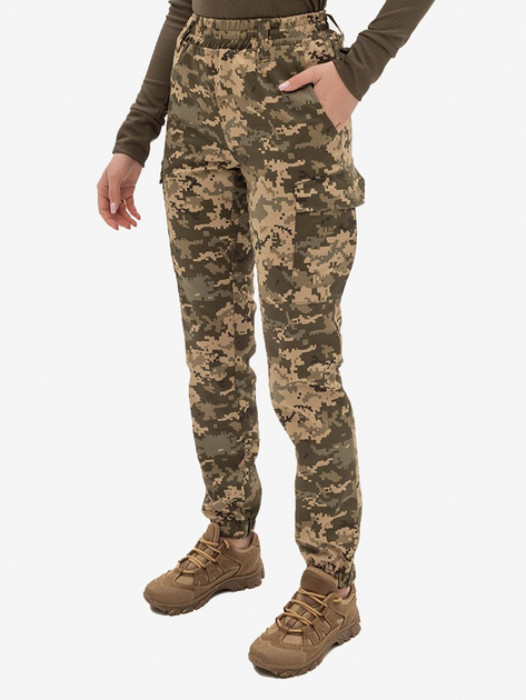 Тактичні військові штани D-TAC Карго піксель для жінок 56, 188 - изображение 1
