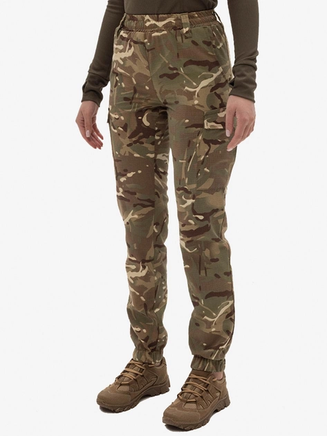 Тактичні військові штани D-TAC Карго мультикам для жінок 42, 170 - изображение 1