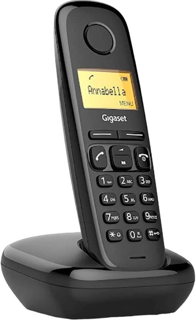 Телефон стаціонарний Gigaset A170 Black (S30852-H2802-D201) - зображення 3