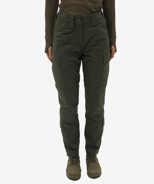 Тактичні військові штани TacPro Тунельні оливки для жінок 44, 170 - зображення 1