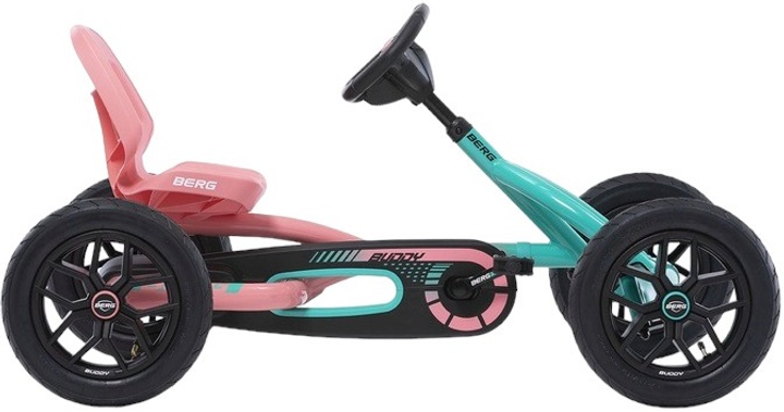 Gokart Berg Buddy Lua Różowy (8715839068207) - obraz 3