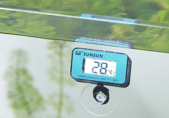 Термометр электронный для аквариума SunSun WDJ-05 с присоской - Фото 2 Термометр электронный для аквариума SunSun WDJ-05 с присоской - изображение 2