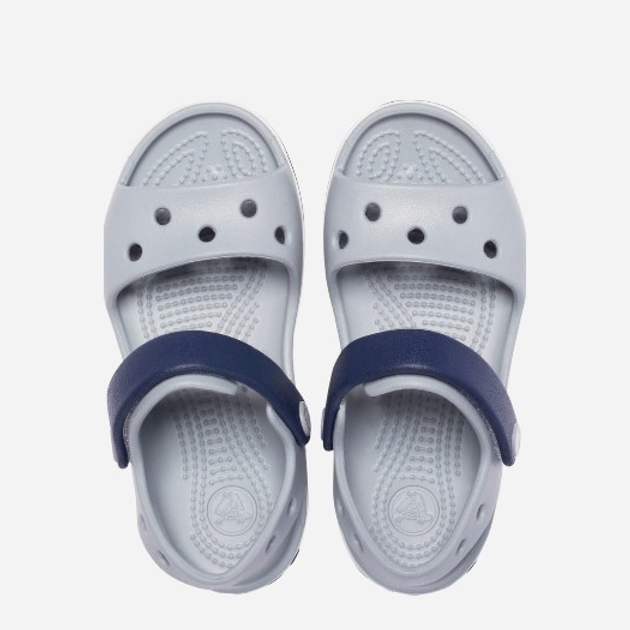 Дитячі сандалі для хлопчика Crocs CR12856-LGNA 32-33 J1 Сірі (191448656796) - зображення 3